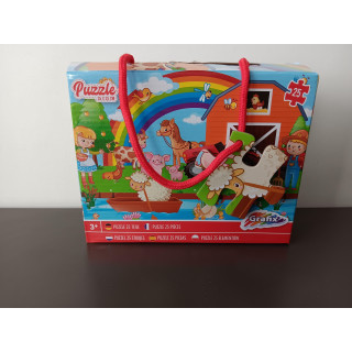 Grafix boerderijpuzzel 25 stukjes | Angelique’s Kringloop