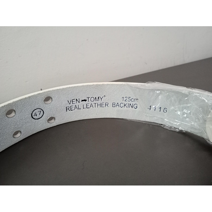 VEN TOMY riem echt leer 125 cm nieuw
