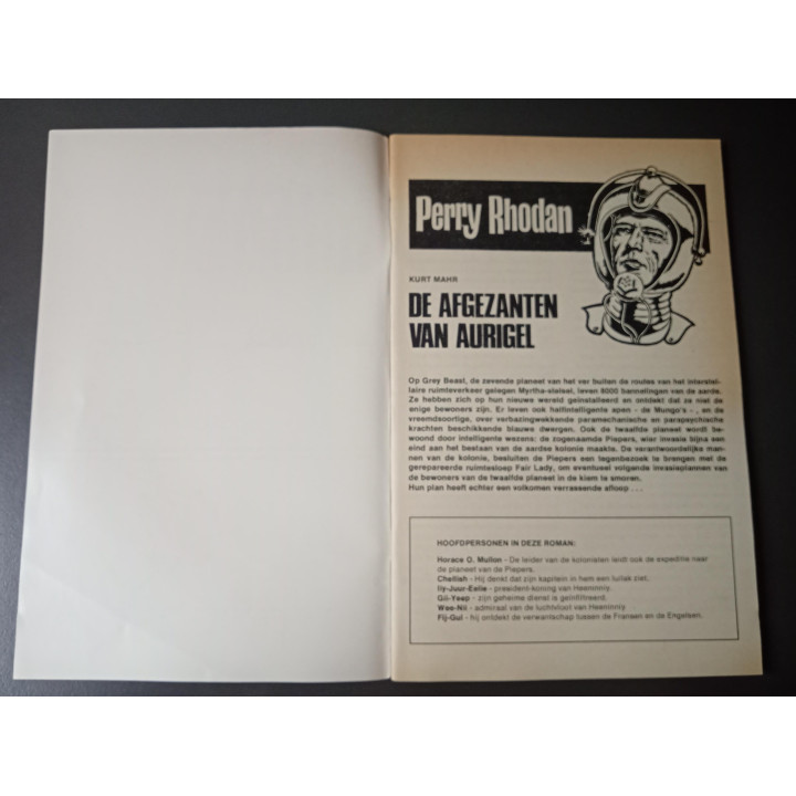 Perry Rhodan nr. 72 De Afgezanten van Aurigel