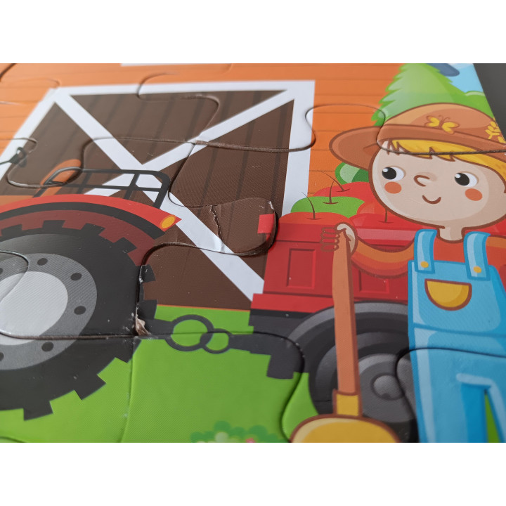 Grafix boerderijpuzzel 25 stukjes | Angelique’s Kringloop