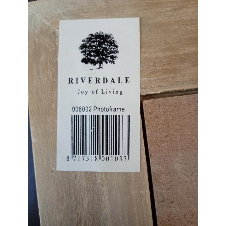 Riverdale houten fotolijst naturel 10x15 cm