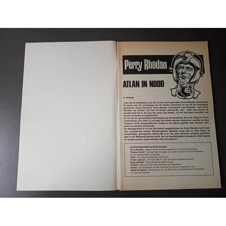 Perry Rhodan nr. 90 Atlan in nood
