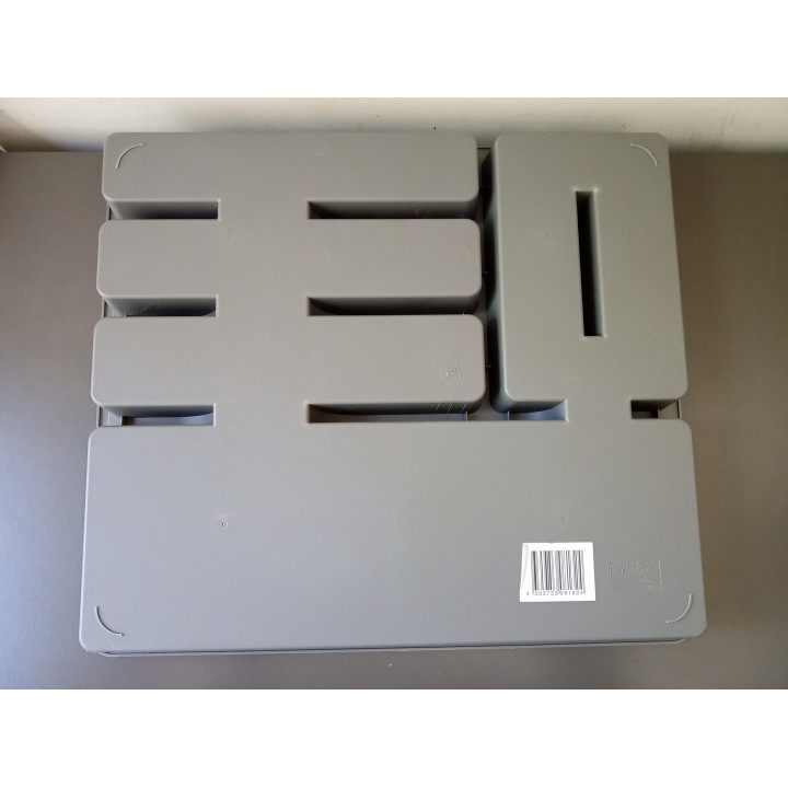 Livarno Home bestekbak grijs 47,4 x 41,7 cm