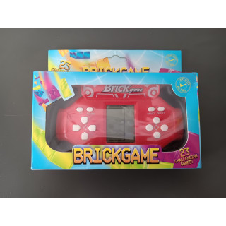 Retro mini gameconsole met 23 spelletjes rood