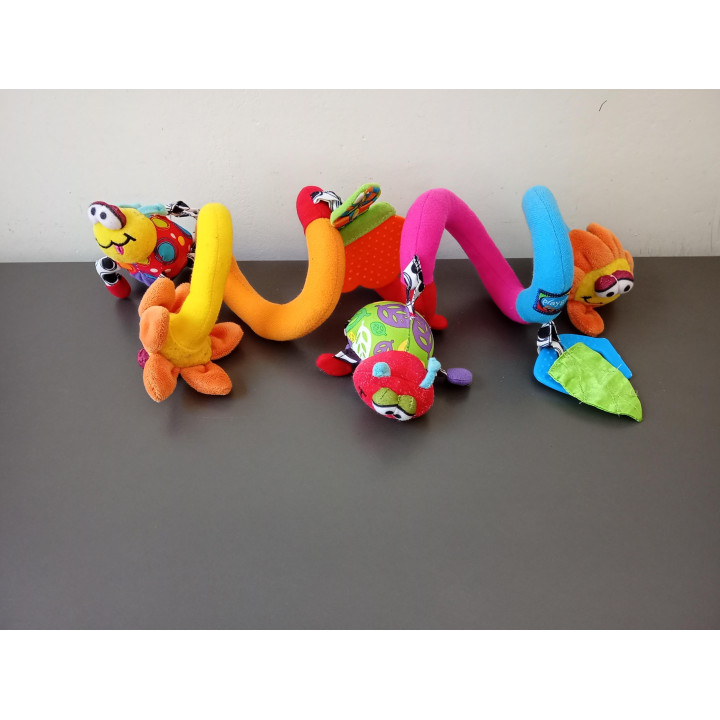Playgro activiteitenspiraal kleurrijk babyspeelgoed
