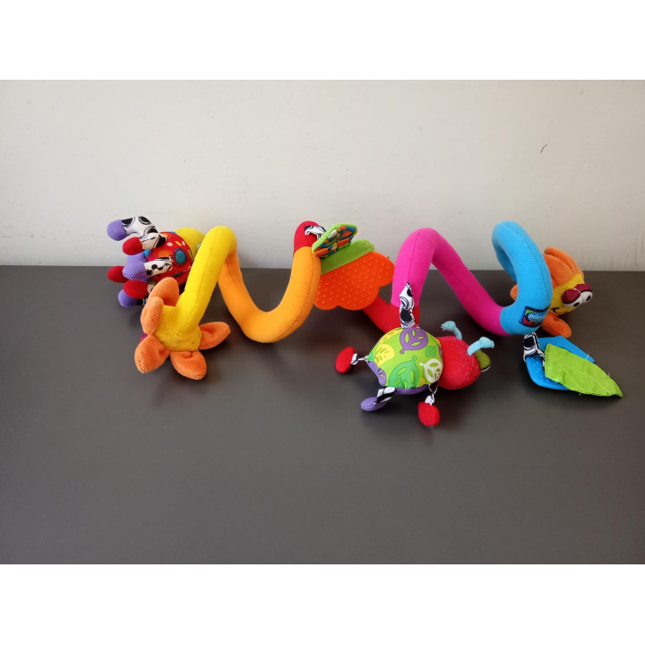 Playgro activiteitenspiraal kleurrijk babyspeelgoed
