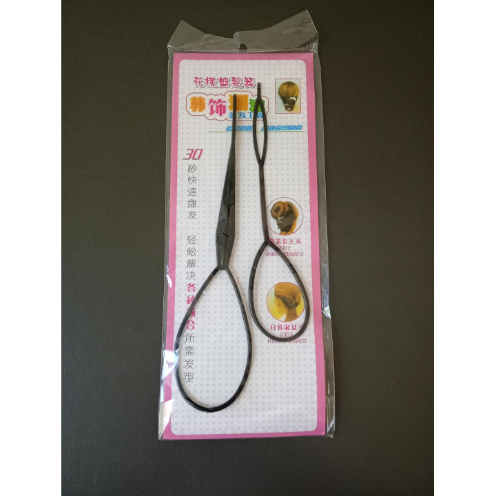 Haarstylingtool voor knot en opgestoken kapsels