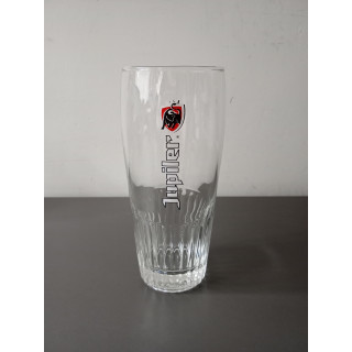 Jupiler bierglas 25 cl met verticaal logo