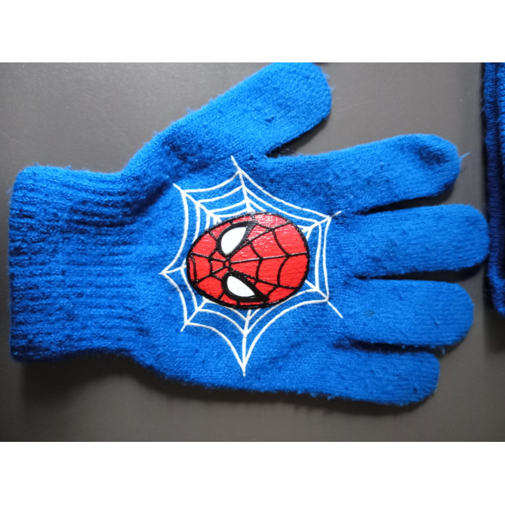 Marvel Spider-Man muts en handschoenen blauw