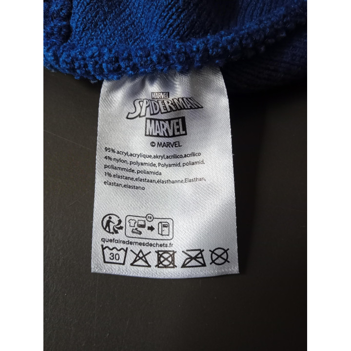 Marvel Spider-Man muts en handschoenen blauw