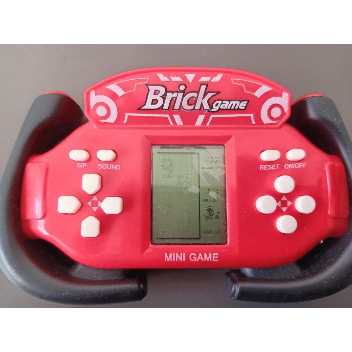 Brickgame - Retro Mini Gameconsole (23 Spelletjes) - Rood
