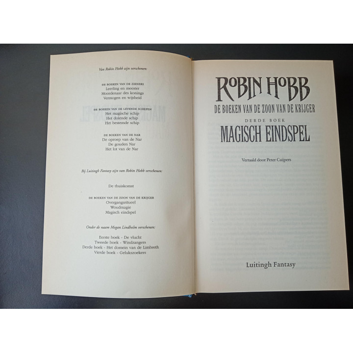 Robin Hobb Magisch eindspel hardcover deel 3