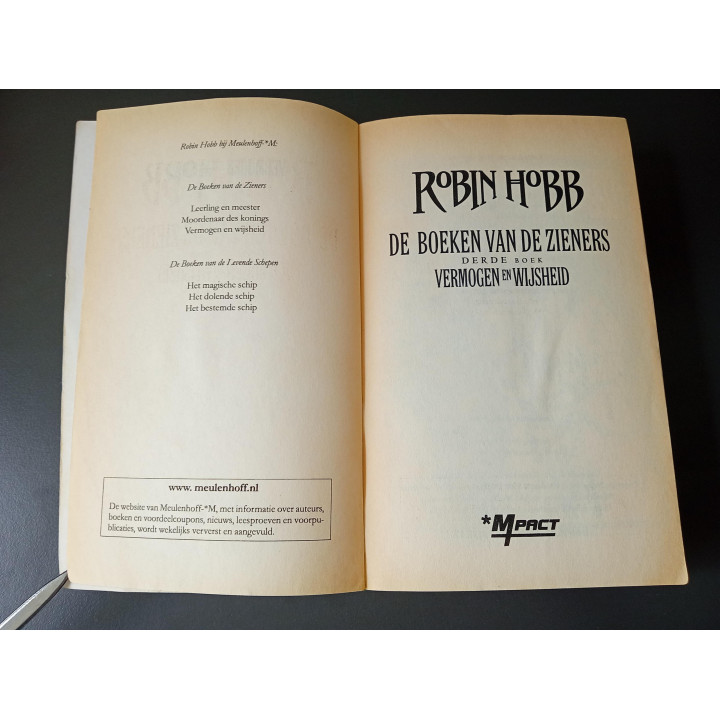 Robin Hobb Vermogen en wijsheid deel 3