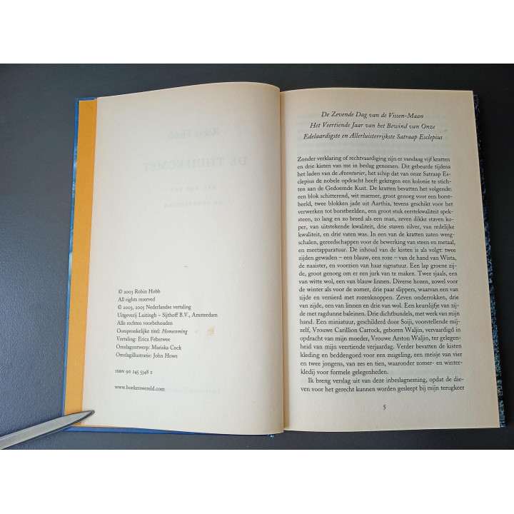 Robin Hobb De Thuiskomst hardcover