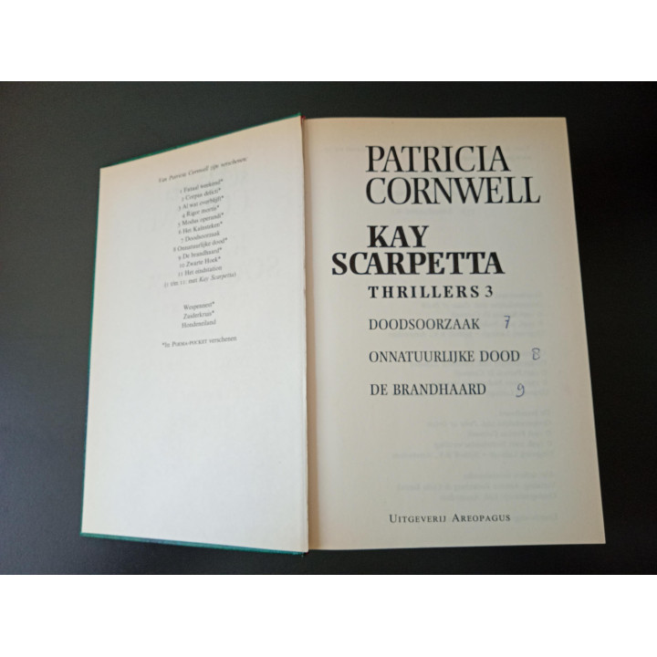 Patricia Cornwell Kay Scarpetta Thrillers 3