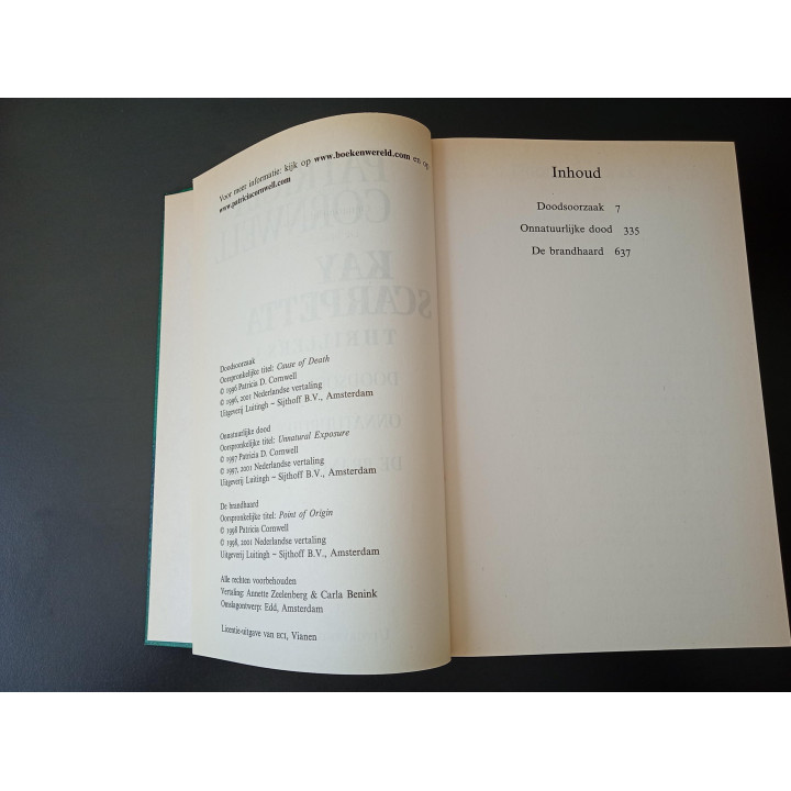 Patricia Cornwell Kay Scarpetta Thrillers 3