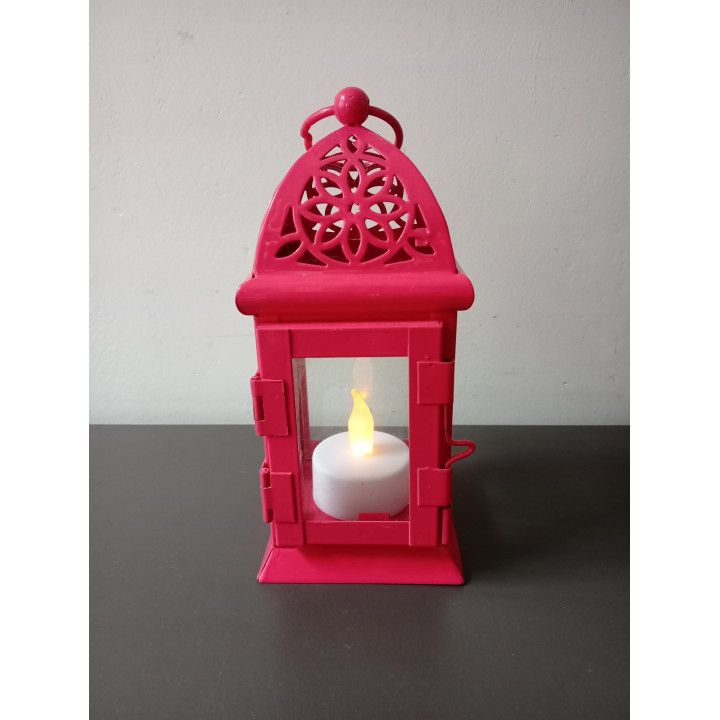 CASA Paradise mini lantaarn metaal en glas