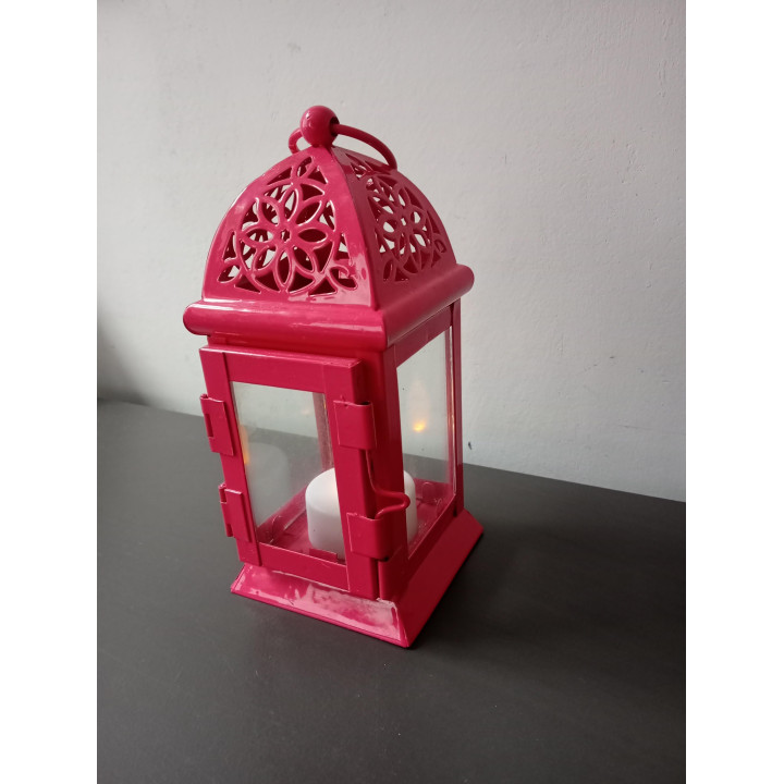 CASA Paradise mini lantaarn metaal en glas