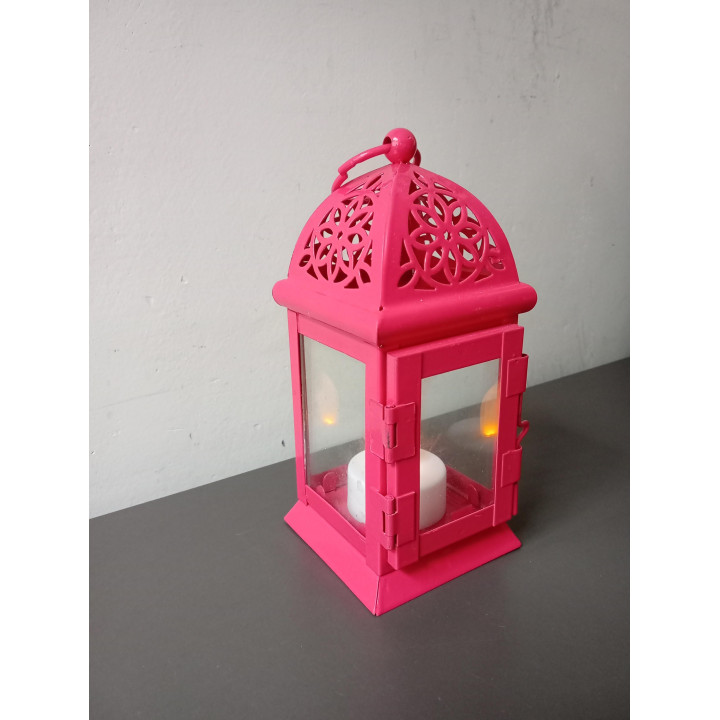 CASA Paradise mini lantaarn metaal en glas
