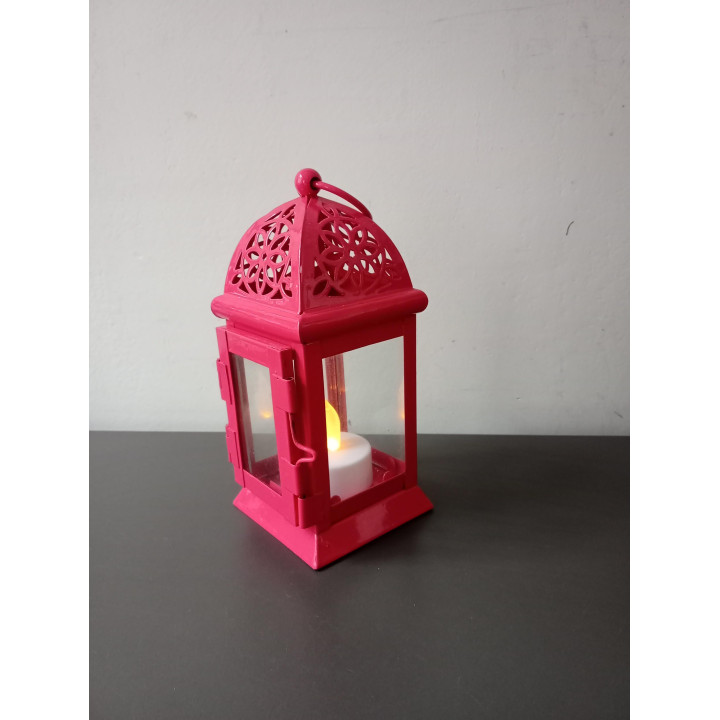 CASA Paradise mini lantaarn metaal en glas