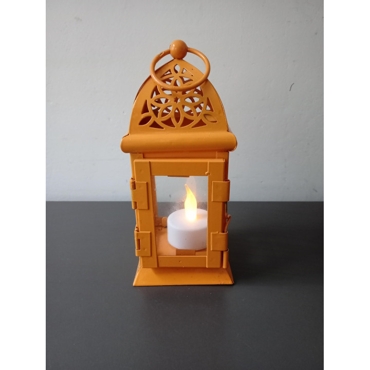 CASA Paradise mini lantaarn metaal en glas