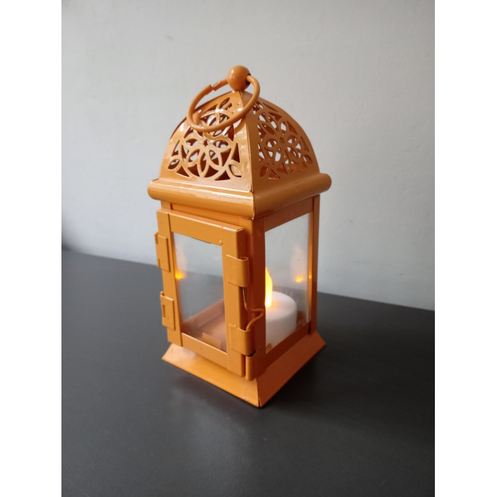 CASA Paradise mini lantaarn metaal en glas