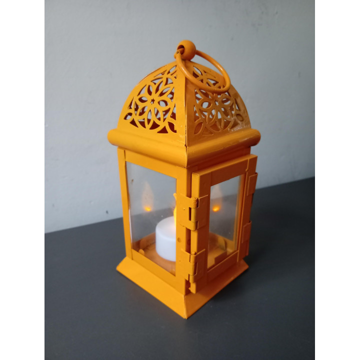 CASA Paradise mini lantaarn metaal en glas