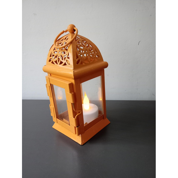 CASA Paradise mini lantaarn metaal en glas
