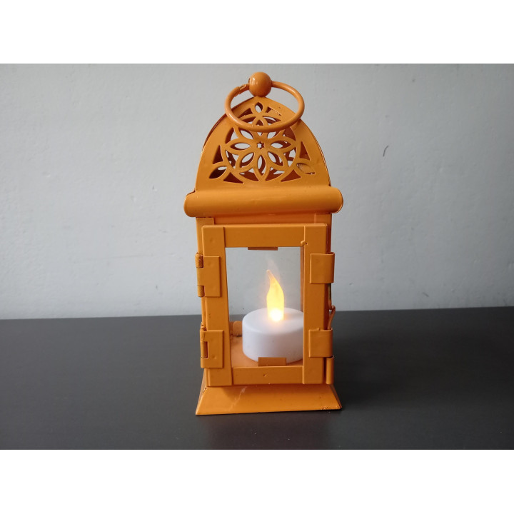 CASA Paradise mini lantaarn metaal en glas