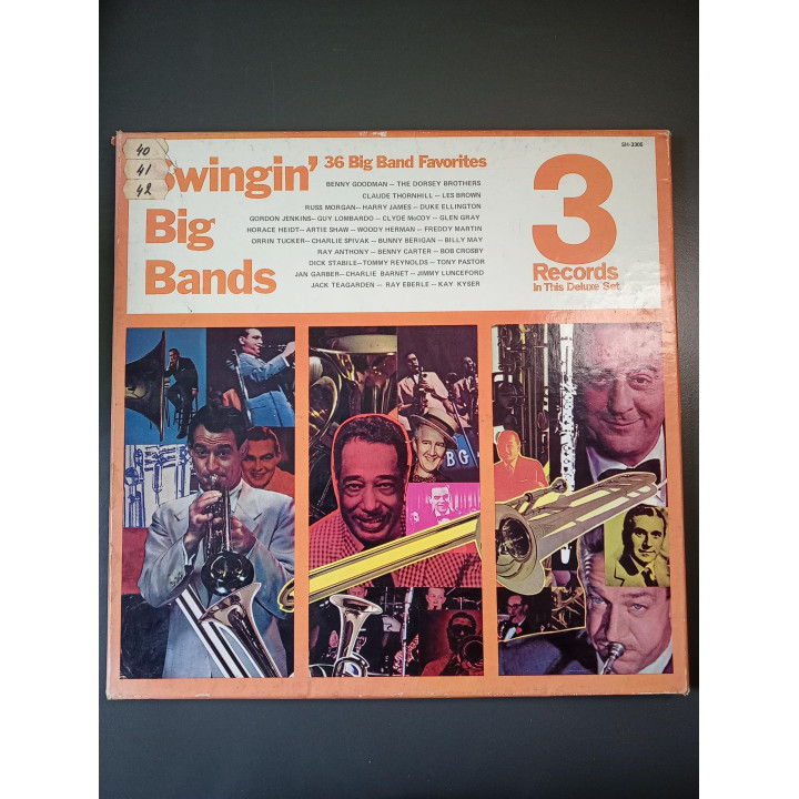 Swingin' Big Bands 36 Favorites 3 LP box SH-3305