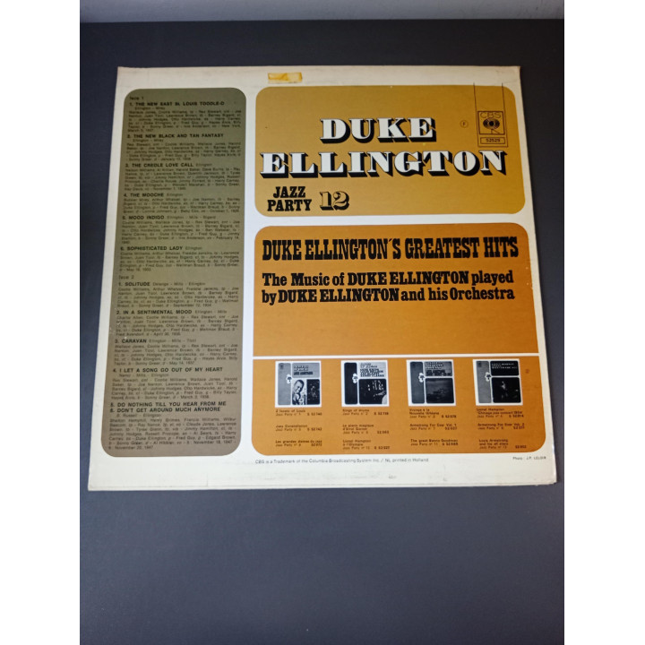 Duke Ellington's Greatest Hits LP CBS 52529