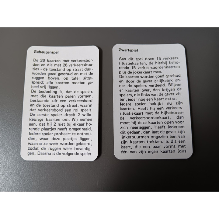 Het Verkeer en Ik - Educatief Kaartspel (Jumbo, 1987)