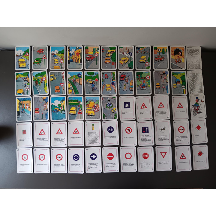 Het Verkeer en Ik - Educatief Kaartspel (Jumbo, 1987)