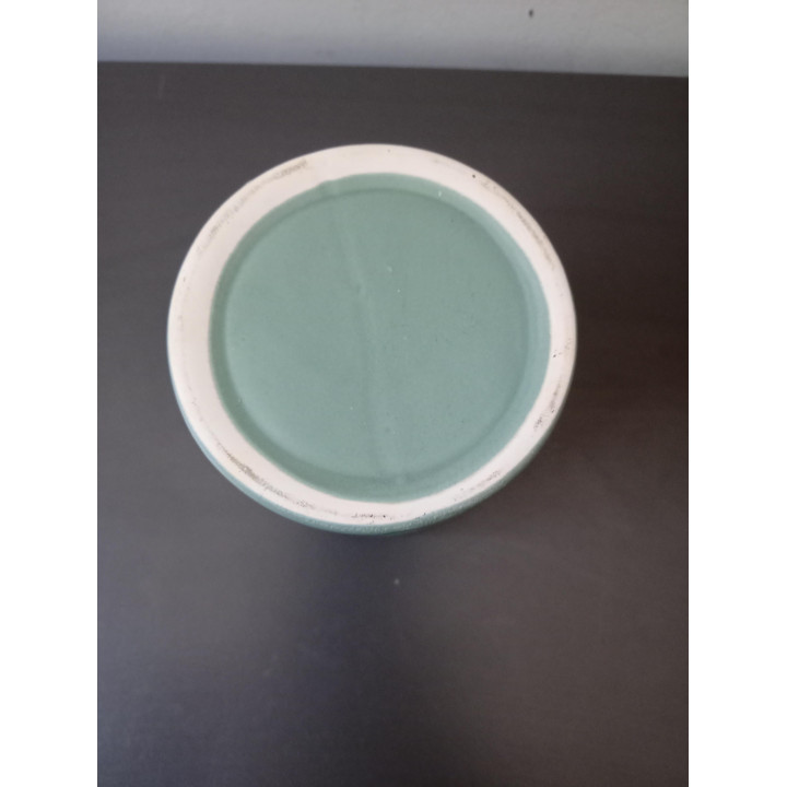 Groene keramieken geurbrander 9 cm
