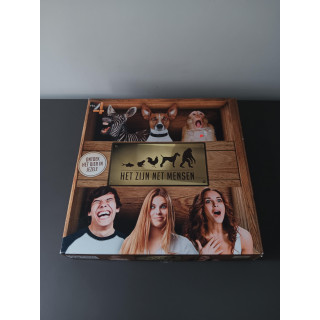 Het Zijn Net Mensen - Dierenquiz Bordspel (Compleet)