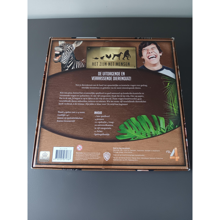 Het Zijn Net Mensen - Dierenquiz Bordspel (Compleet)
