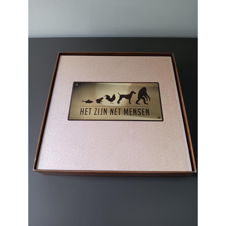 Het Zijn Net Mensen - Dierenquiz Bordspel (Compleet)