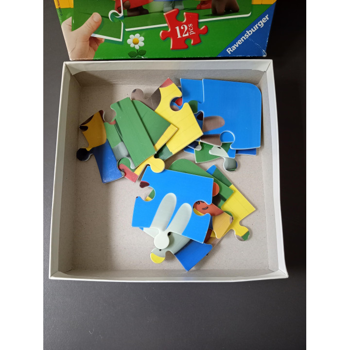 Ravensburger Nijntje plastic puzzel 12 stukjes