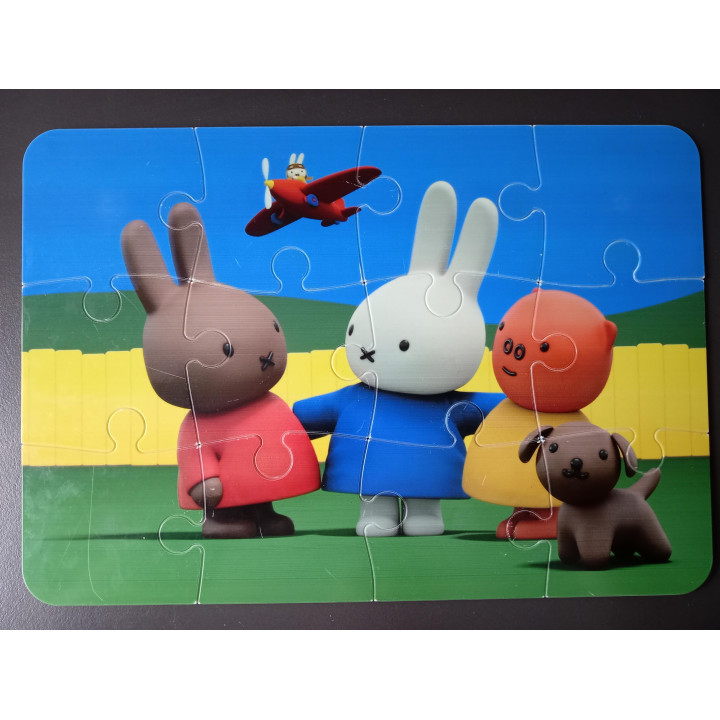 Ravensburger Nijntje plastic puzzel 12 stukjes