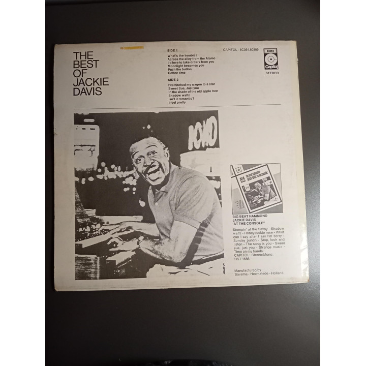 Jackie Davis The Best of Jackie Davis LP