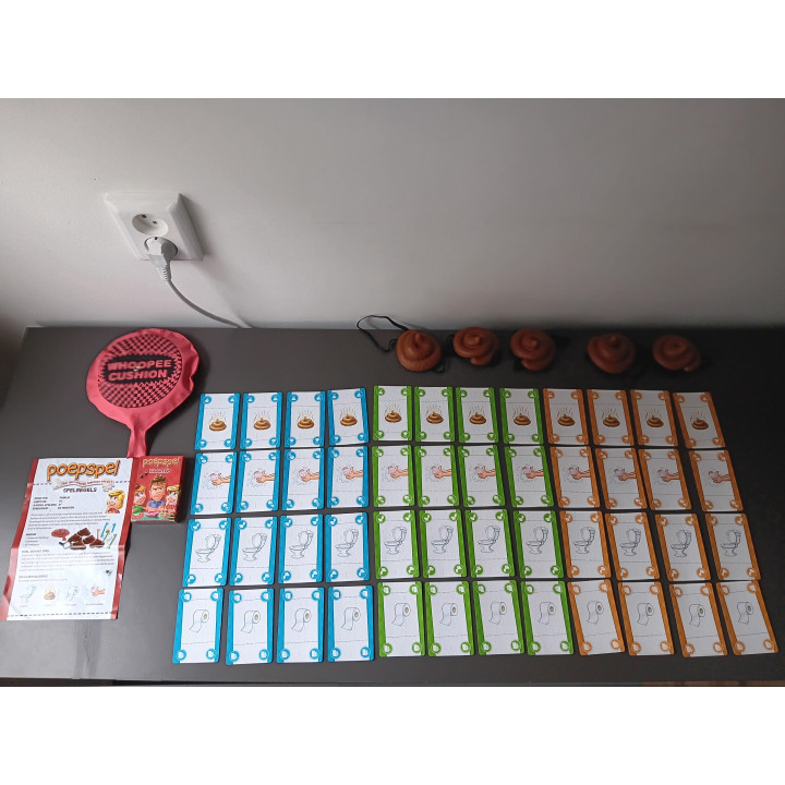 Poepspel - Hilarisch familiespel (compleet