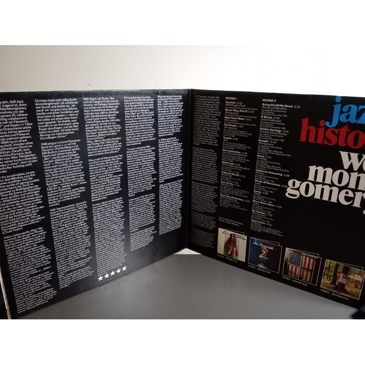 Wes Montgomery Jazz History Vol. 8 2 LP