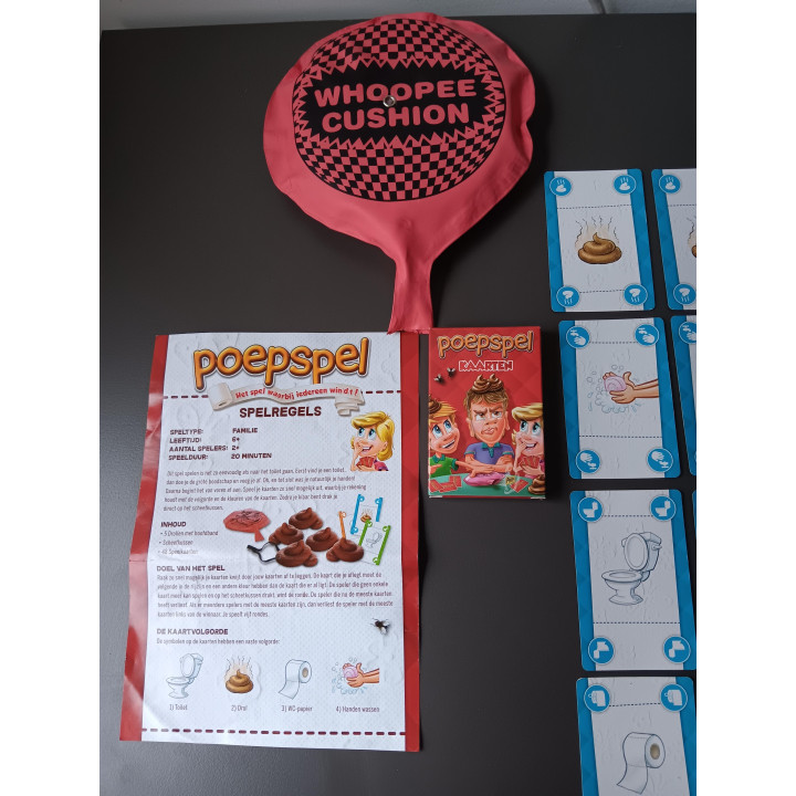 Poepspel - Hilarisch familiespel (compleet