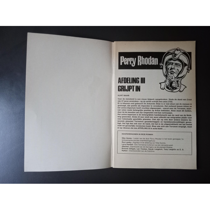 Perry Rhodan nr. 102 Afdeling III grijpt in