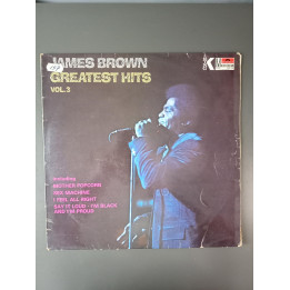 LP James Brown Greatest Hits Vol. 3 Polydor