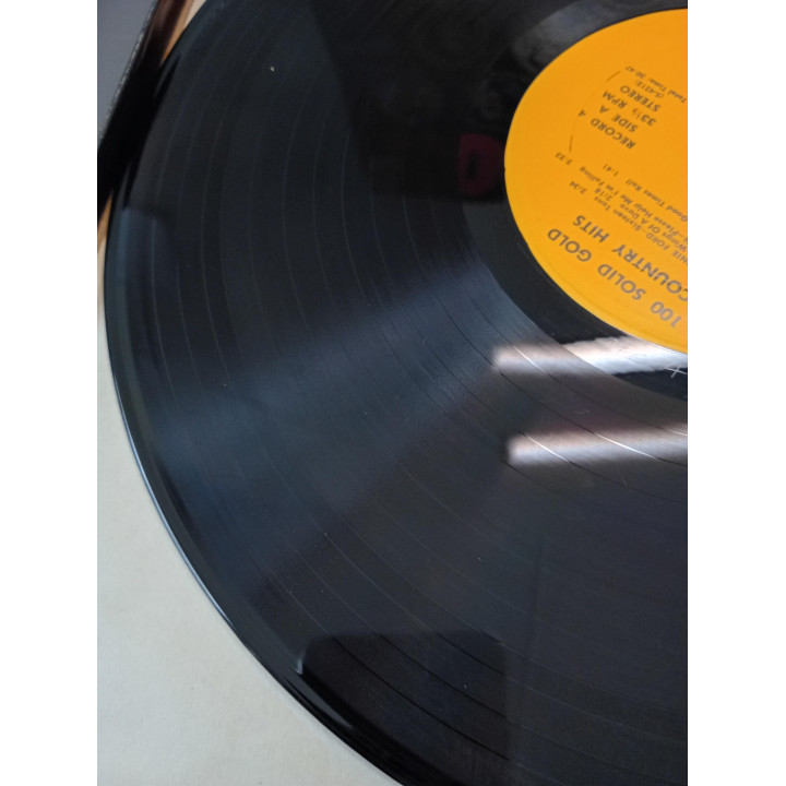 100 Solid Gold Country Hits 4 LP boxset