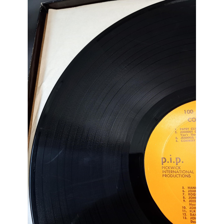 100 Solid Gold Country Hits 4 LP boxset