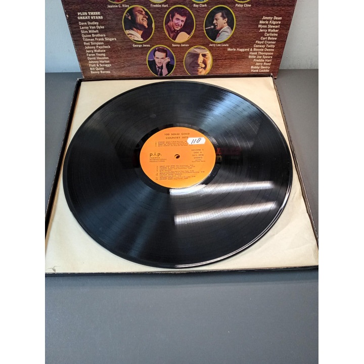 100 Solid Gold Country Hits 4 LP boxset