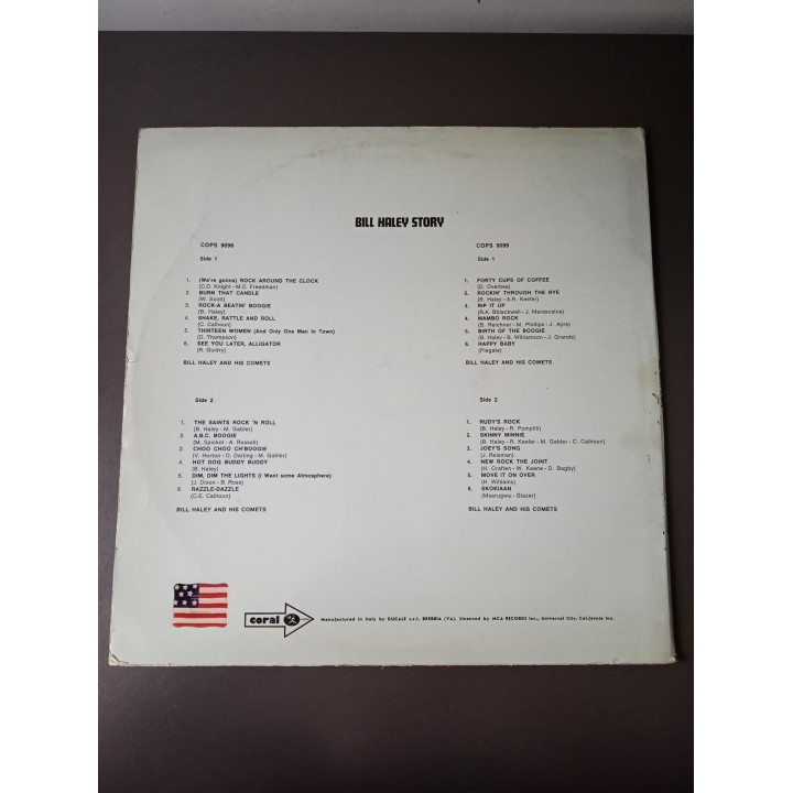 Bill Haley Story dubbel LP 1971 Coral