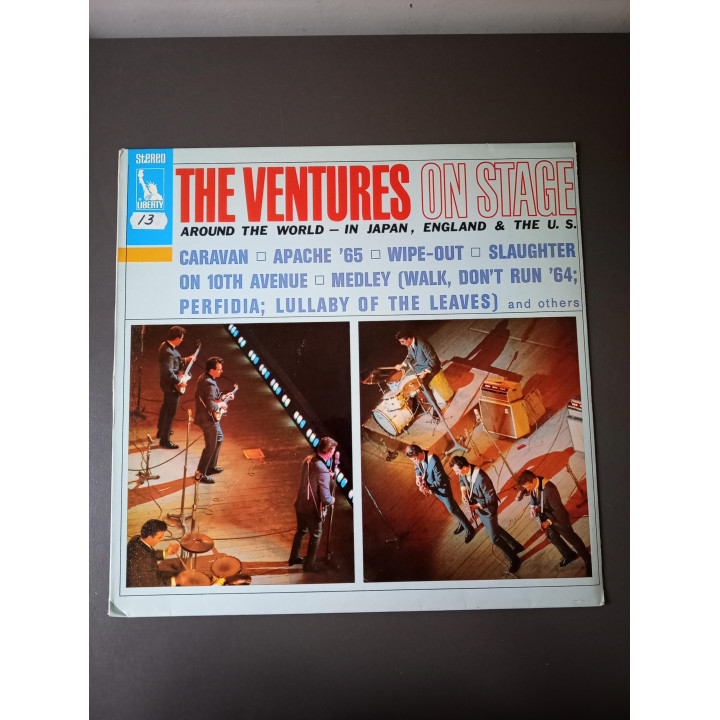 The Ventures On Stage LP Liberty Records